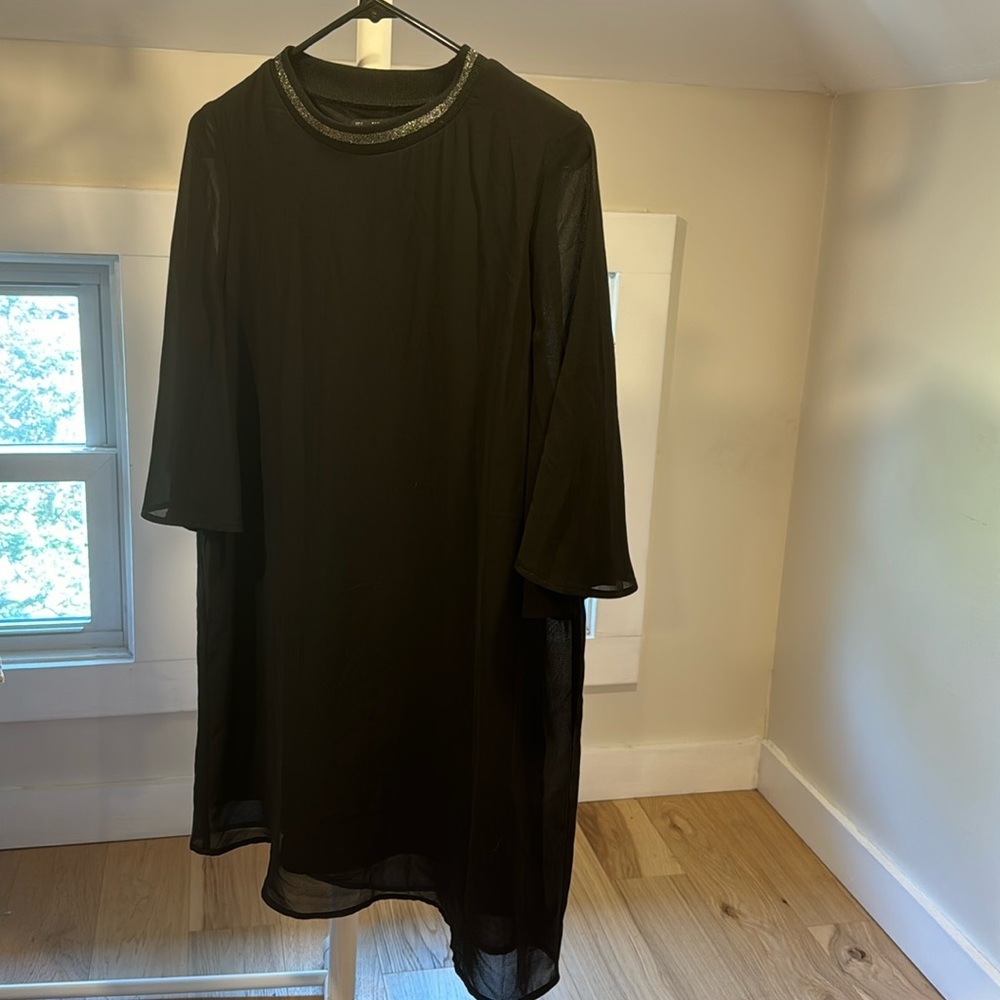 Zara basic black dress, size Small